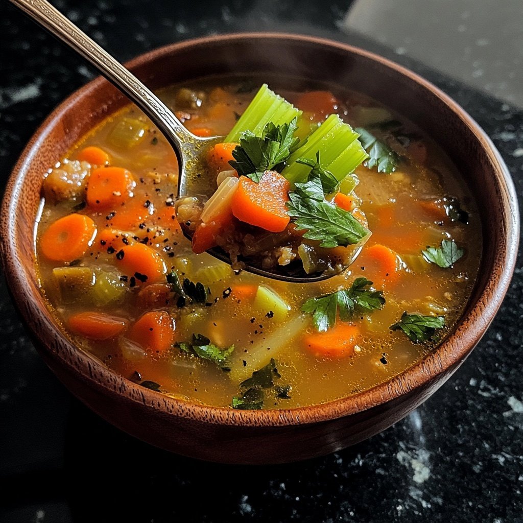 Quick Vegetable Soup Recipe