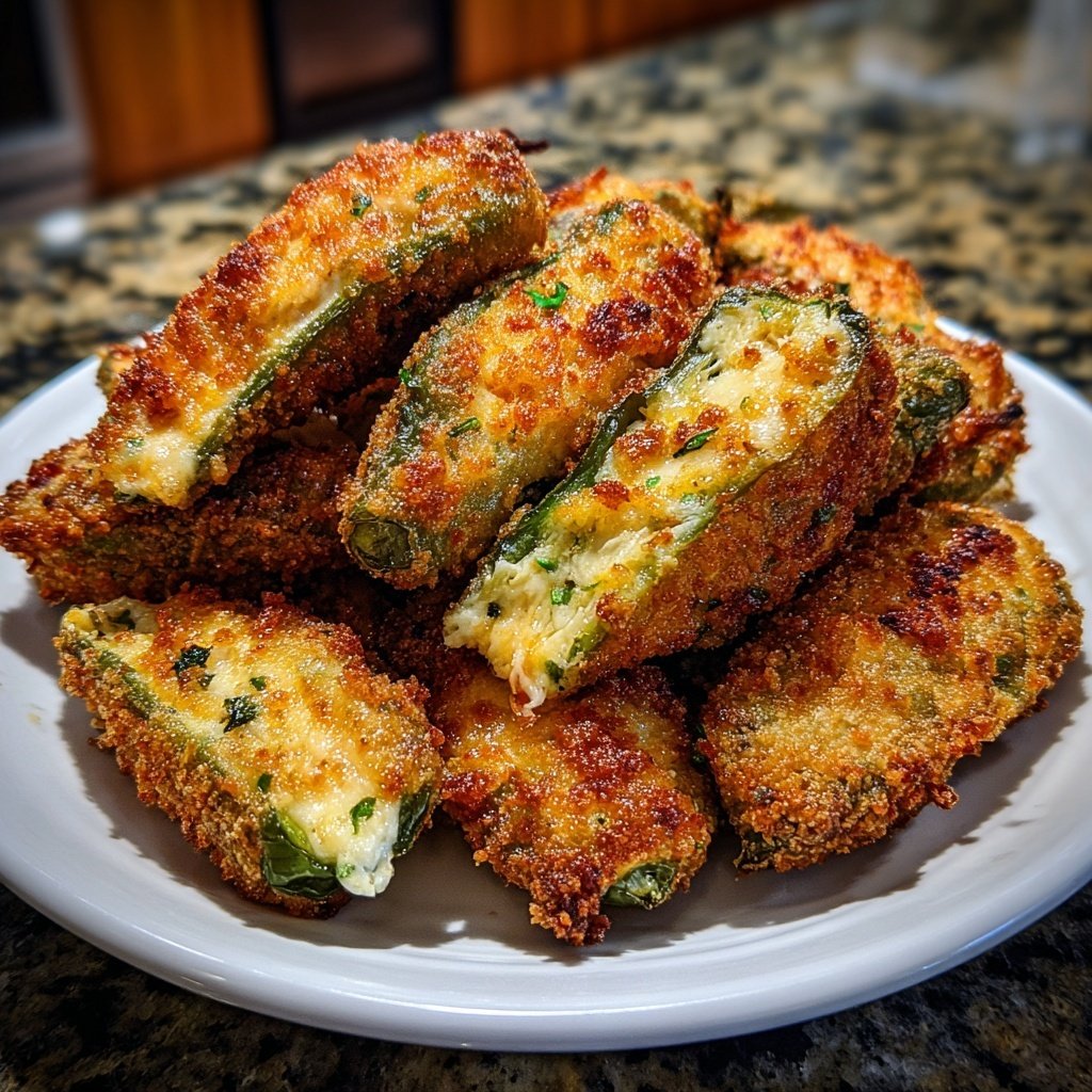 Jalapeno Poppers with Herbed Ricotta