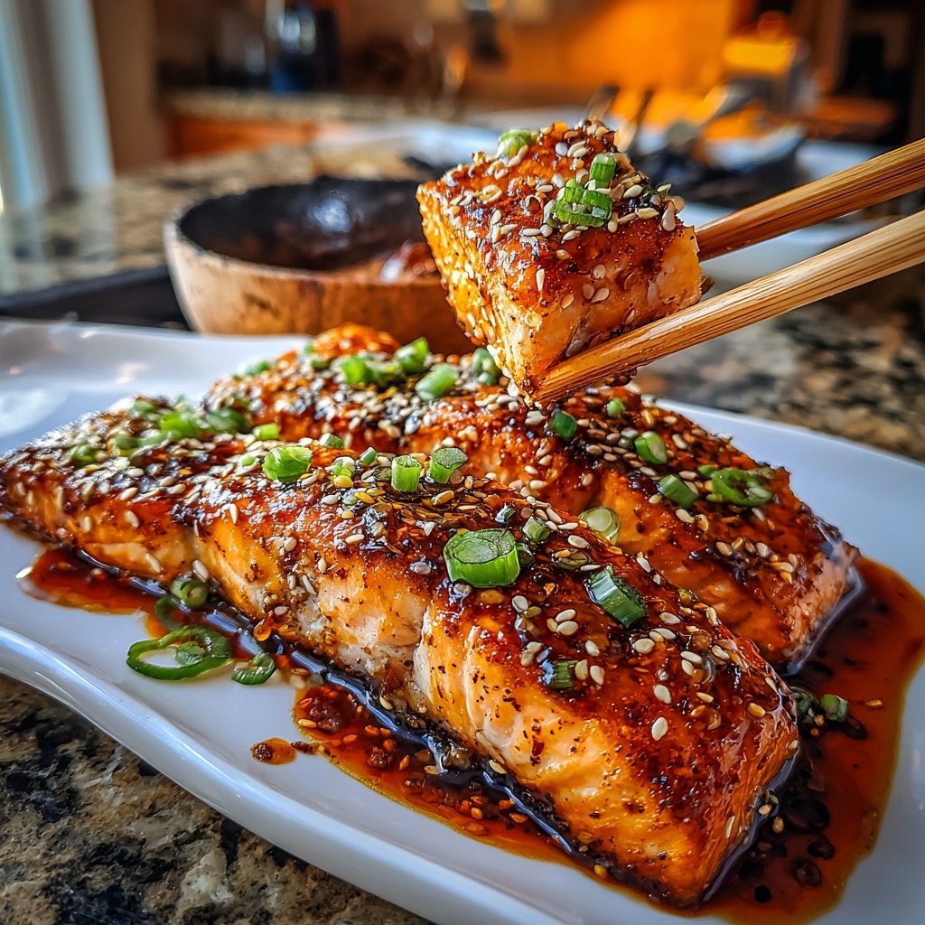 Global Flavors Japanese Teriyaki Salmon