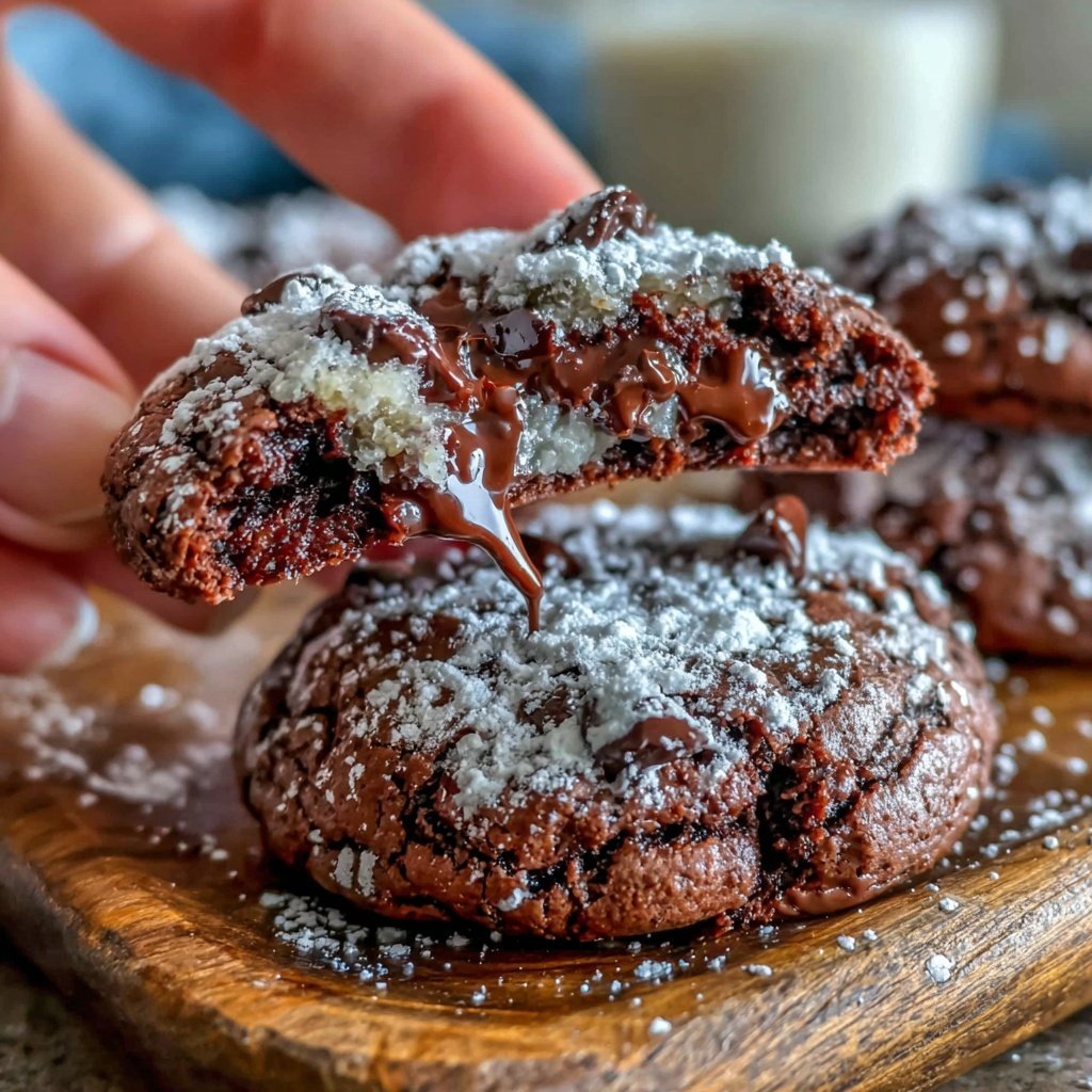 Brownie Mix Double Chocolate Cookies