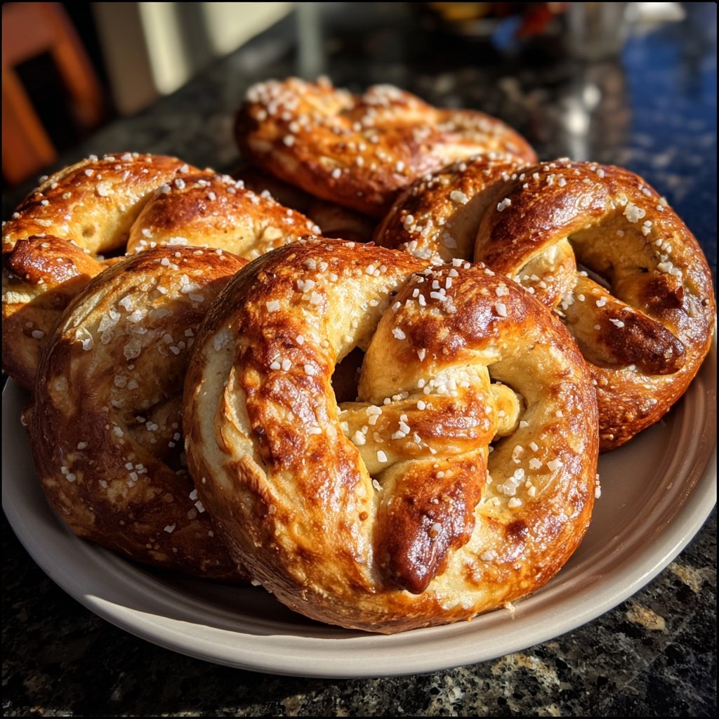 Homemade Soft Pretzels