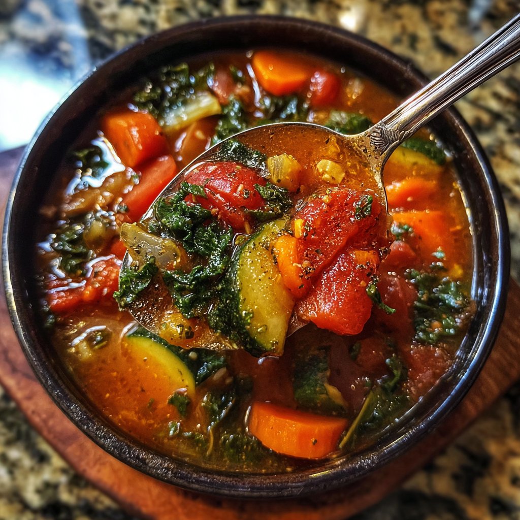 Healthy Crockpot Italian Vegetable Stew