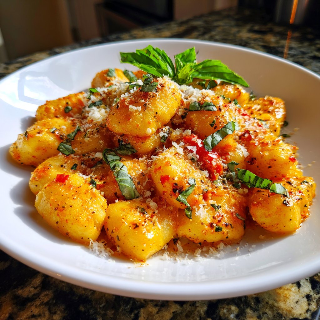 Sunday Tomato Basil Gnocchi