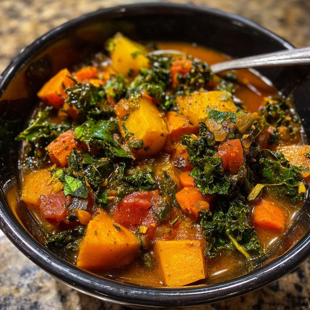 Healthy Crockpot Sweet Potato Stew