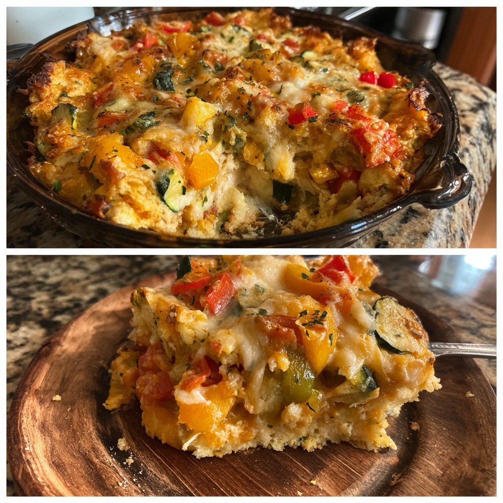 Sunday Baked Vegetable Casserole