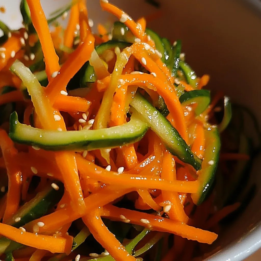 Cucumber Carrot Salad