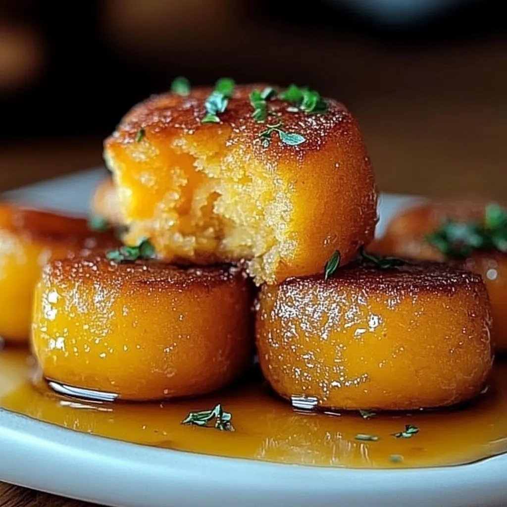 Southern-style Honey Butter Cornbread Poppers