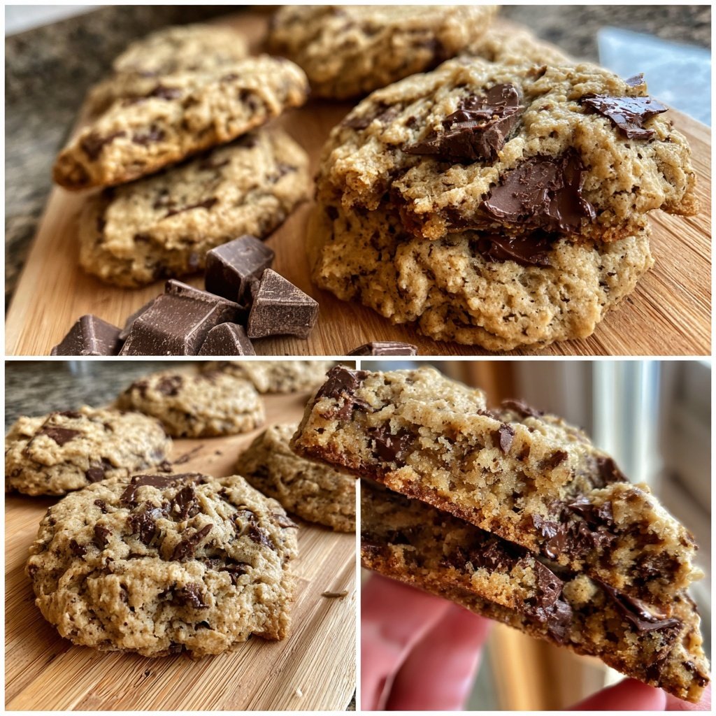 Thick Espresso Chocolate Chip Cookies- Stephanie's Sweet Treats