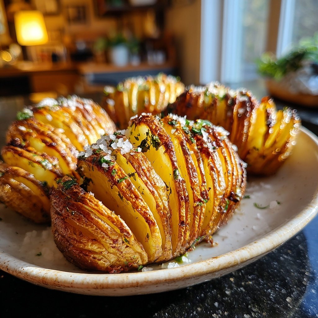 Hasselback Potatoes
