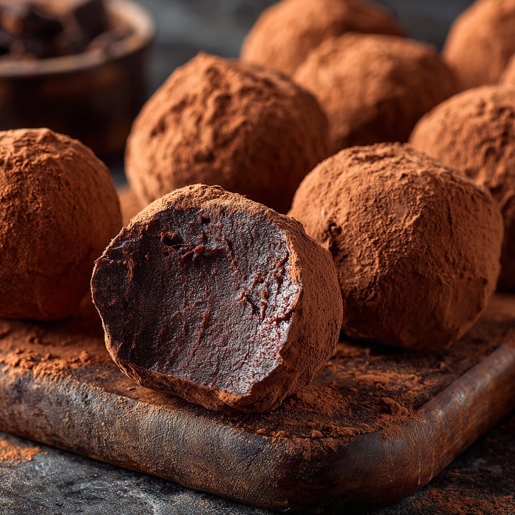 Valentines Treats Chocolate Truffles