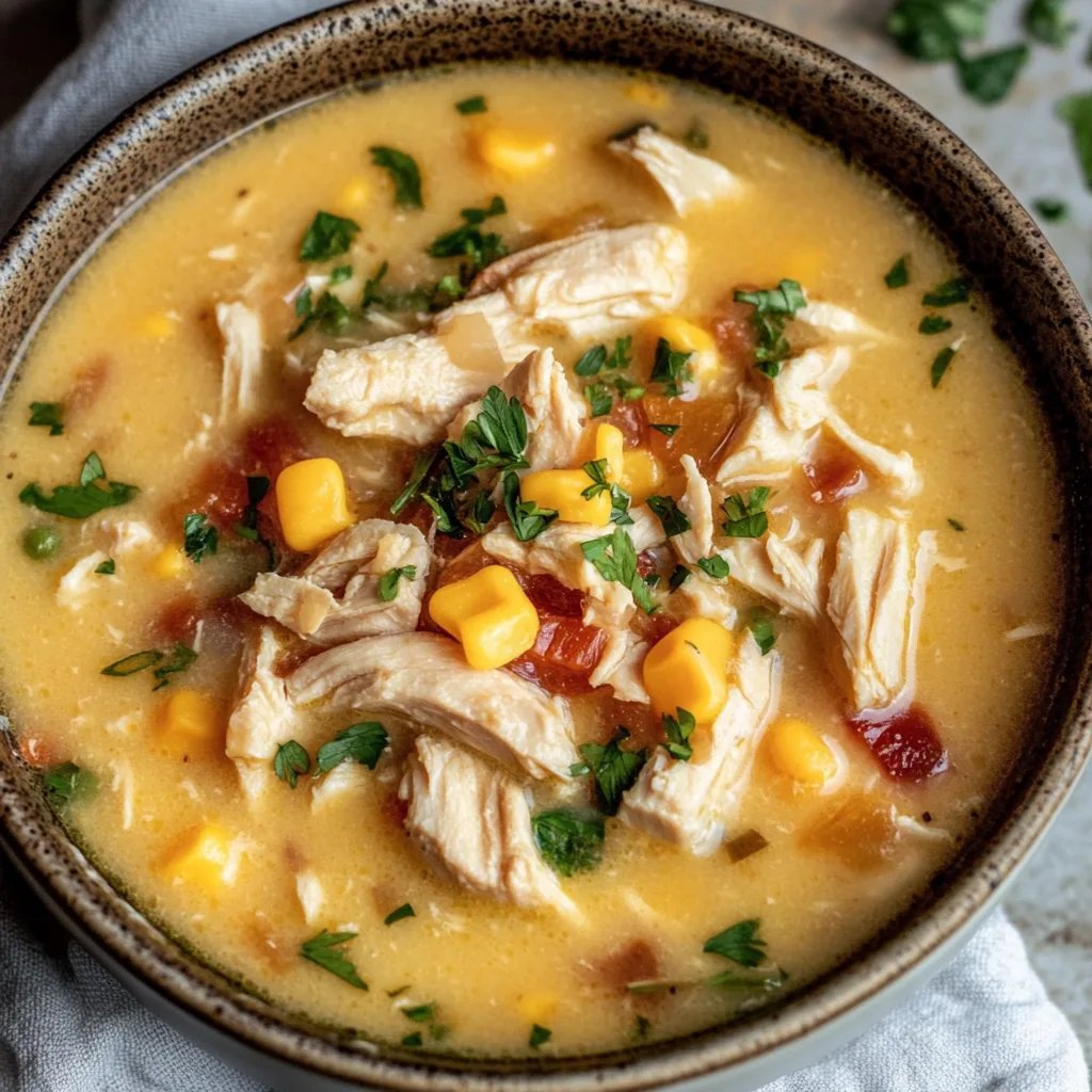 Low Carb Crack Chicken Soup
