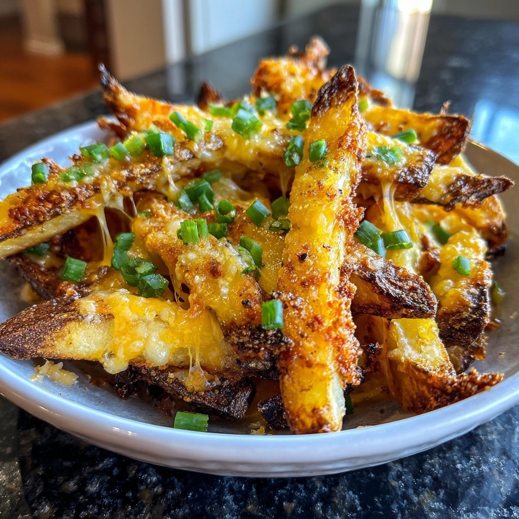 Super Bowl Cheesy Baked Fries
