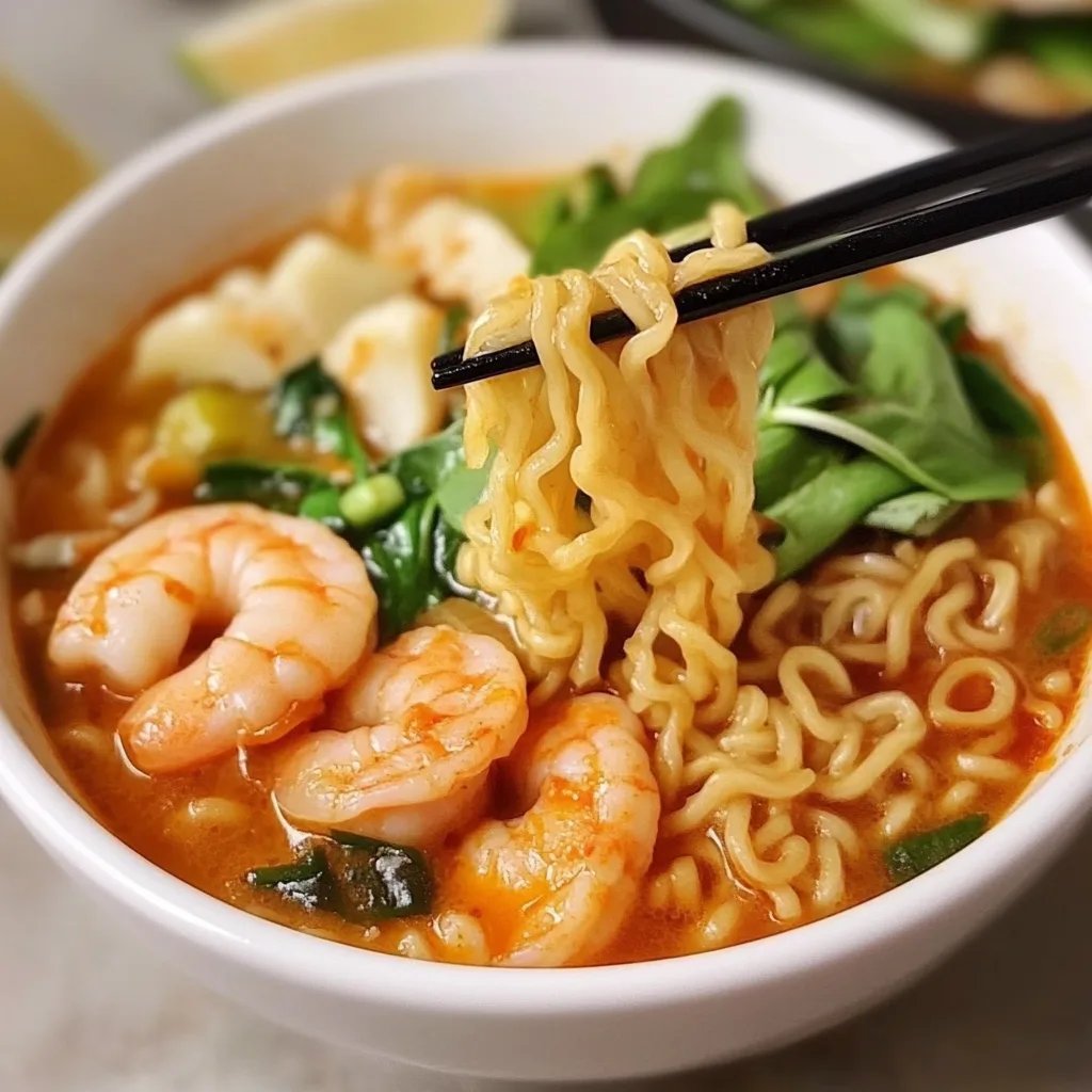 Spicy Shrimp Ramen