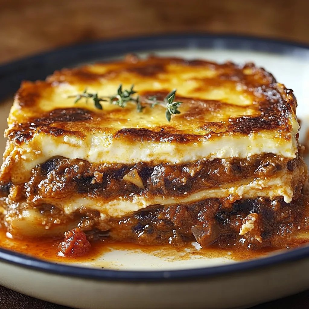 Traditional Outrageously Delicious Greek Moussaka Recipe
