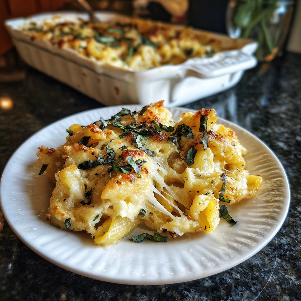 Valentine Pasta Bake with Cream Sauce