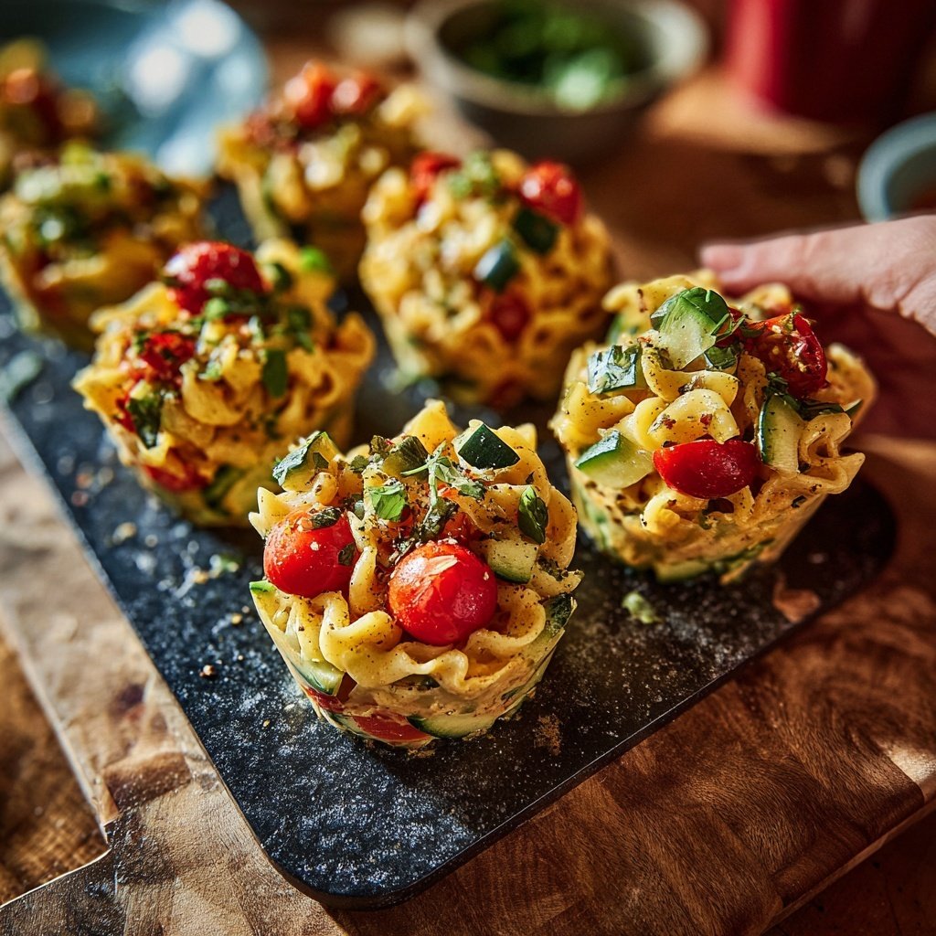 Pasta Salad Cups Recipe