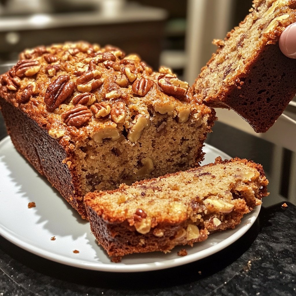 Banana Bread with Pecans Recipe
