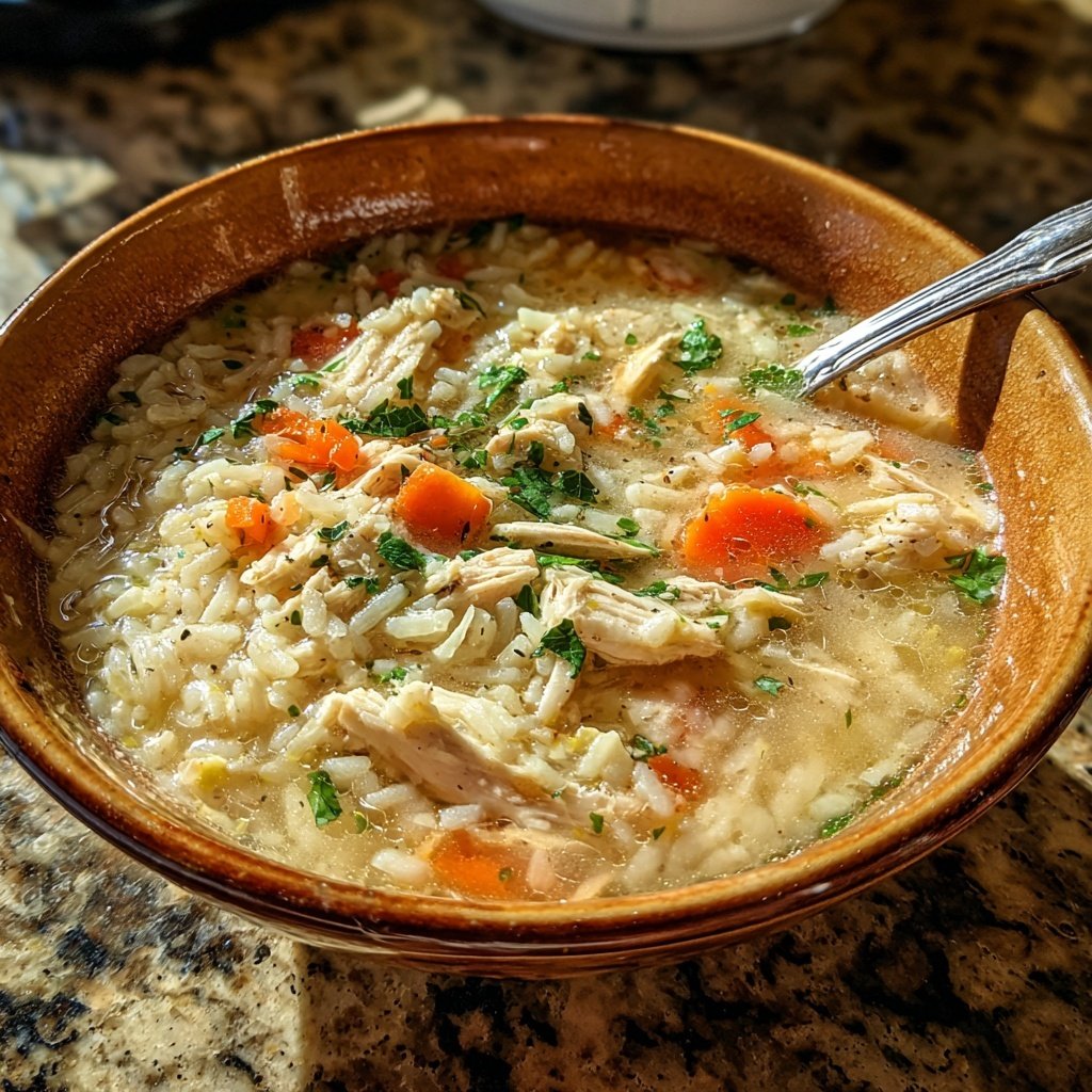 Chicken And Rice Comfort Soup
