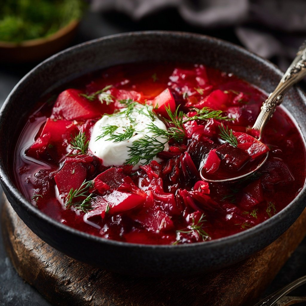 Borscht Recipe (Beet Soup)