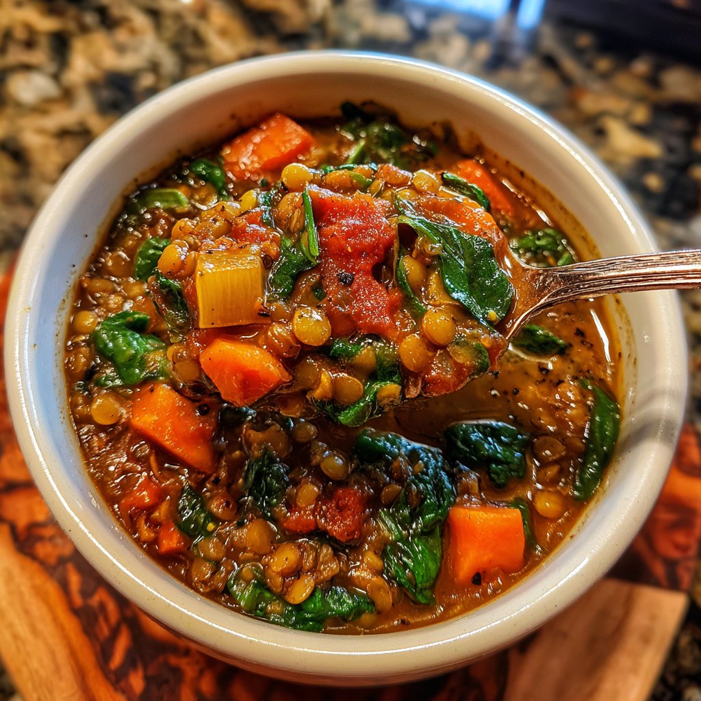 Healthy Dinner Lentil Vegetable Stew