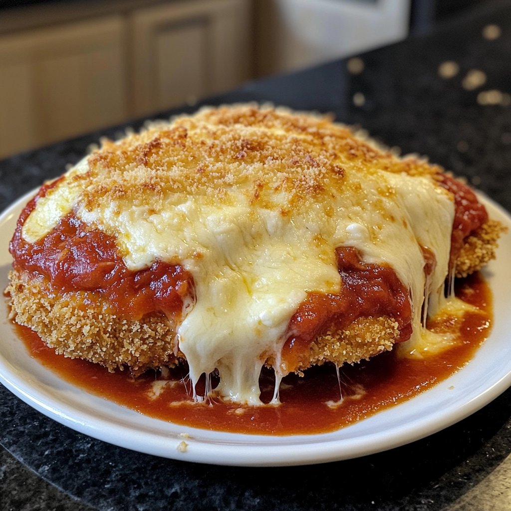Homemade Chicken Parmesan Dinner Recipe
